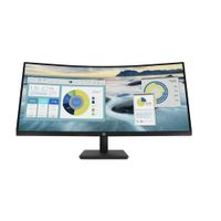 Monitor HP P34hc G4 WQHD VA USB-C Curvo 34 Pulgadas HDMI DP USB-A Color Negro