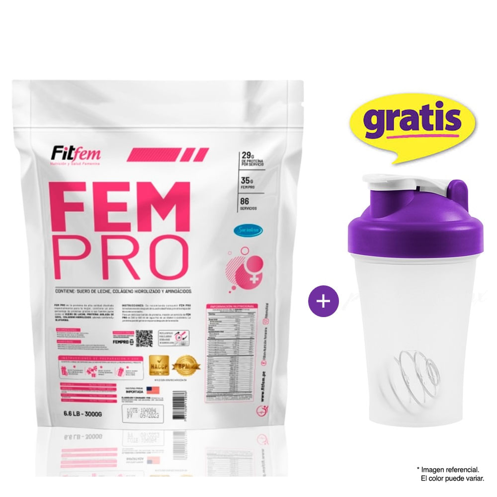 Proteína Mujer Fempro 3kg Chocolate