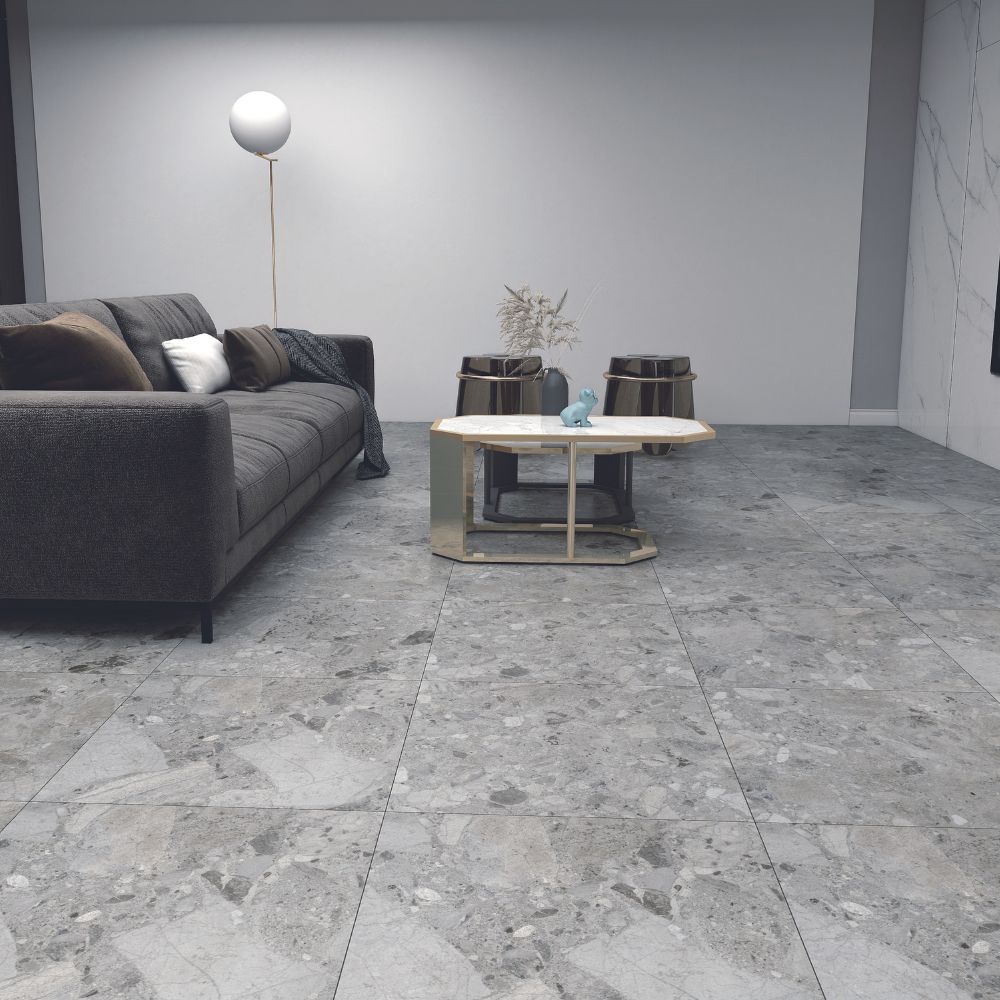 Piso Gress Liso Gris Cenizo 60x60cm 1.44m2 Orange