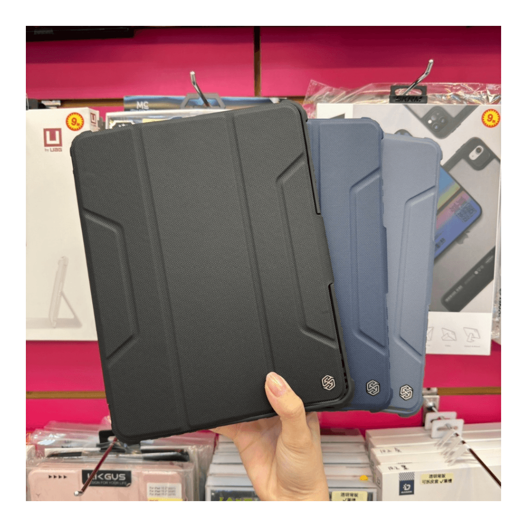 Case para Ipad 9na generación 10,2 - Nillkin Bumper Leather Cover AZUL