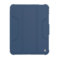 Case para Ipad 10ma generación 10,9 - Nillkin Bumper Leather Cover AZUL