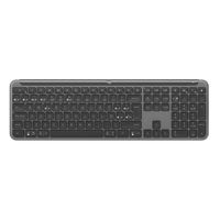 Teclado inalámbrico Logitech Signature Slim K950 conexión bluetooth/receptor USB, multidispositivo, layout español, usa 2 pilas AAA, negro