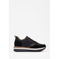 SNEAKERS BLACK & CROCO