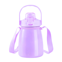 Botella Térmica de Acero Inoxidable Lila 800ml