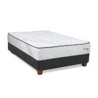 Cama DRIMER Pocket Snow 2 Plz  + 2 Almohadas + Protector