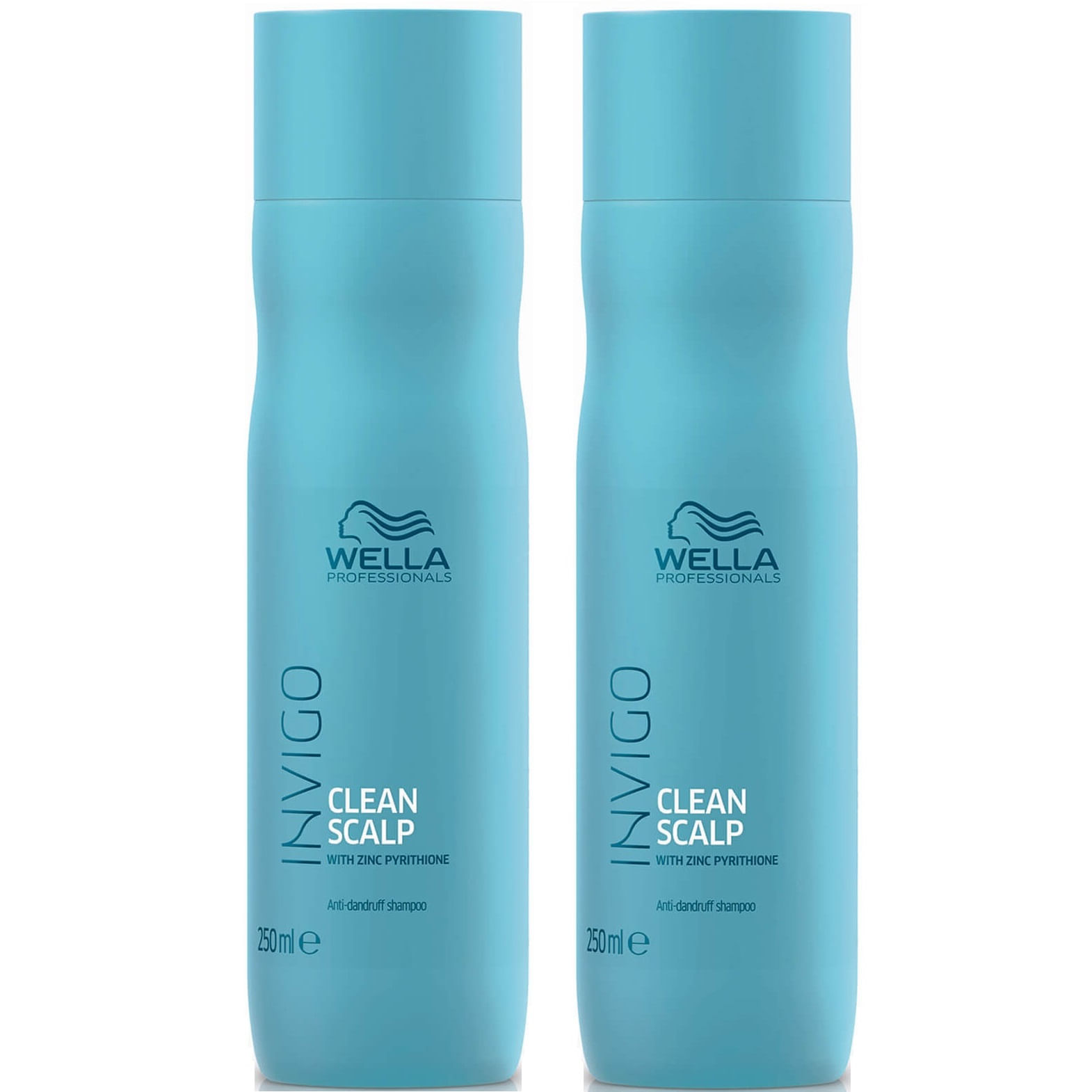 Dúo Shampoo Anticaspa Wella Invigo Clean Scalp 250ml