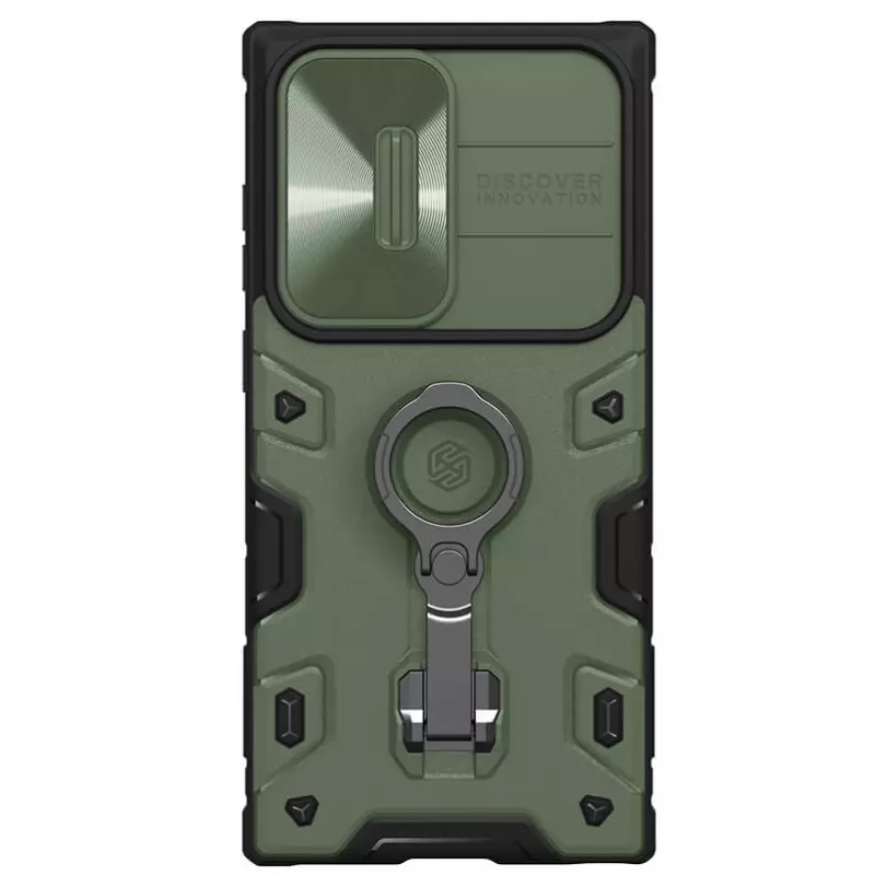 Case para Samsung Galaxy S23 ultra Nillkin CamShield Armor (verde)