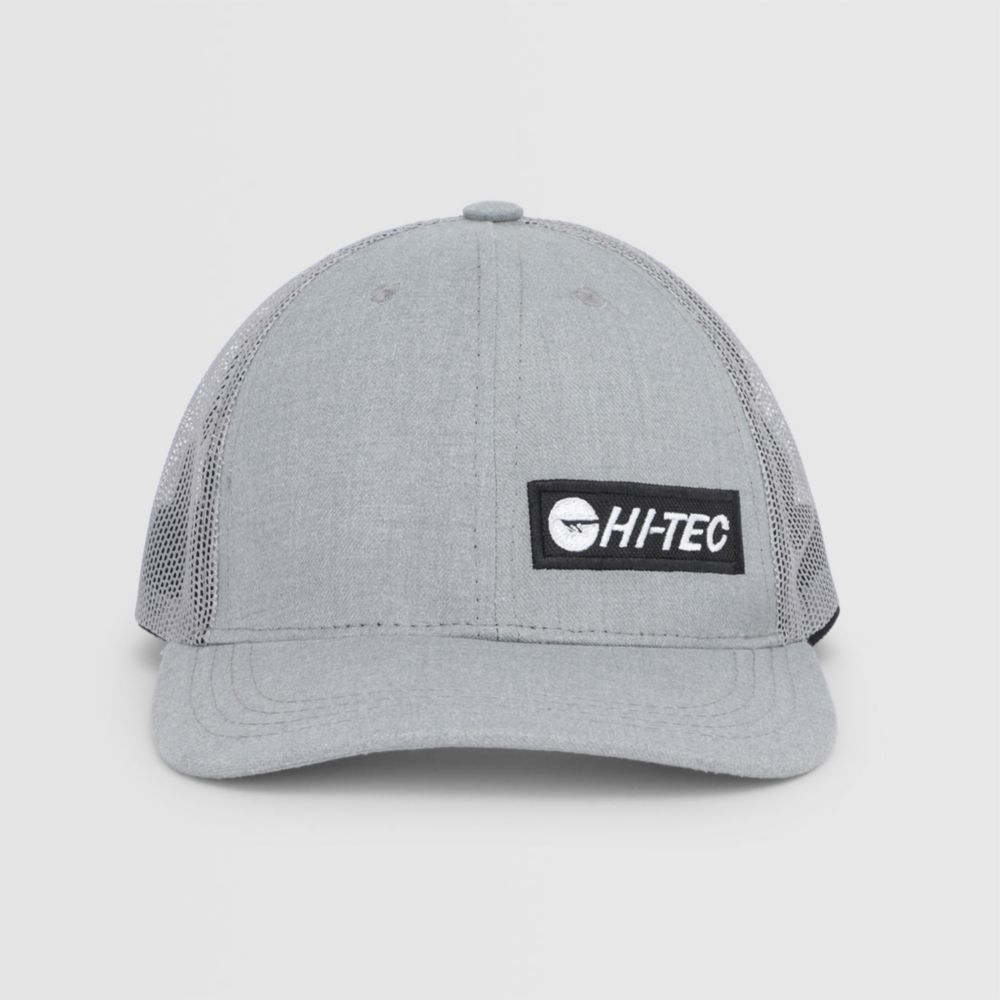 Gorro Deportivo Hi-Tec Malla Parch Gris