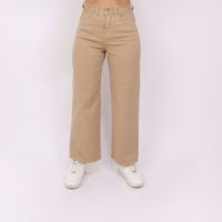 Jean Kayra Poblet Mujer Straight Mfy Crop Bull B BEIGE