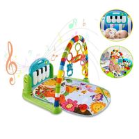 Gimnasio Musical Multifunción con Piano Verde