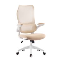 Silla de oficina giratoria Lisboa Beige Orange