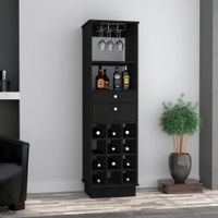 Mueble Bar Vinero  Wengue 46cm