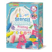 Set Decora Un Mochila Con Plantillas 4M