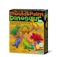 Moldea Y Pinta Figuras Modelo Dinosaurio 4M