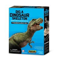Juego De Mesa 4M Excava Y Arma Un Esqueleto De Tiranosaurio