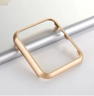 PROTECTOR DE ALUMINIO COLOR ORO ROSA PARA APPLEWATCH 44MM