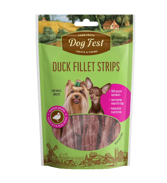 Dog Fest Duck fillet strips 55g