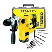 Rotomartillo Sds-Plus 1250W 3.5 J + 5 Brocas Stanley STHR1232K-B2