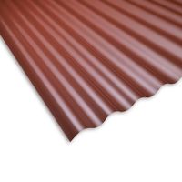 Techo Opaco PP Rojo 0.9 mm 3 x 1.10 metros