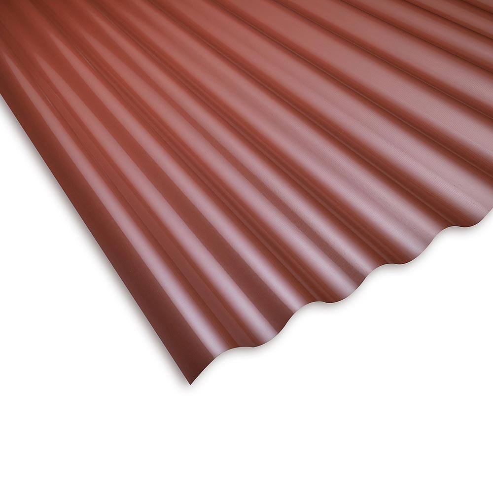Techo Opaco PP Rojo 0.9 mm 3 x 1.10 metros