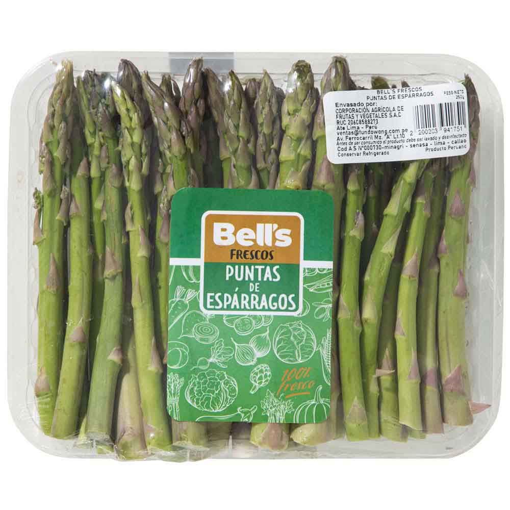 Punta de Espárragos BELL'S FRESCOS Paquete 250g