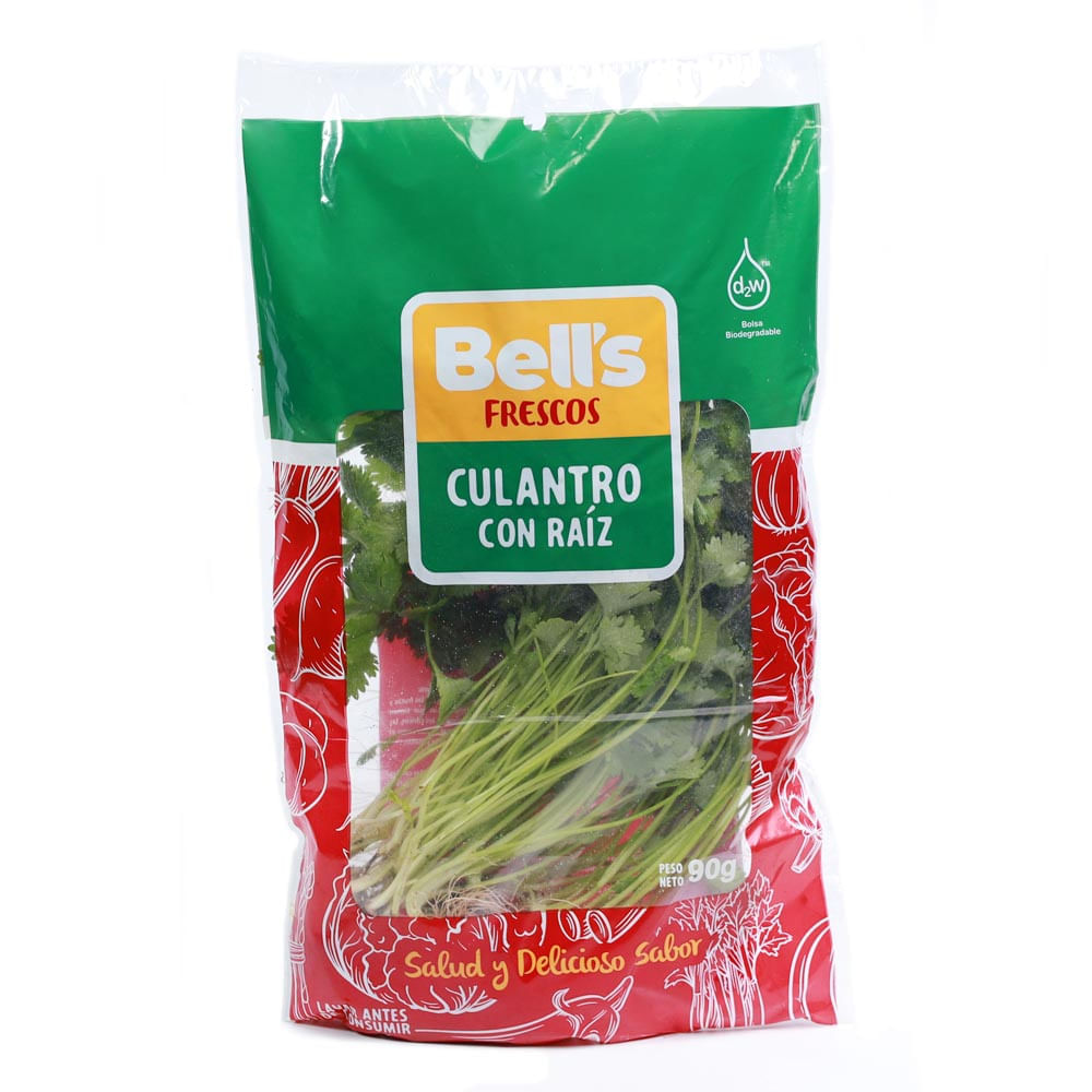 Culantro Raíz BELL'S FRESCOS Bolsa 90g