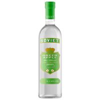Vodka SOVIET Green Apple Botella 1L