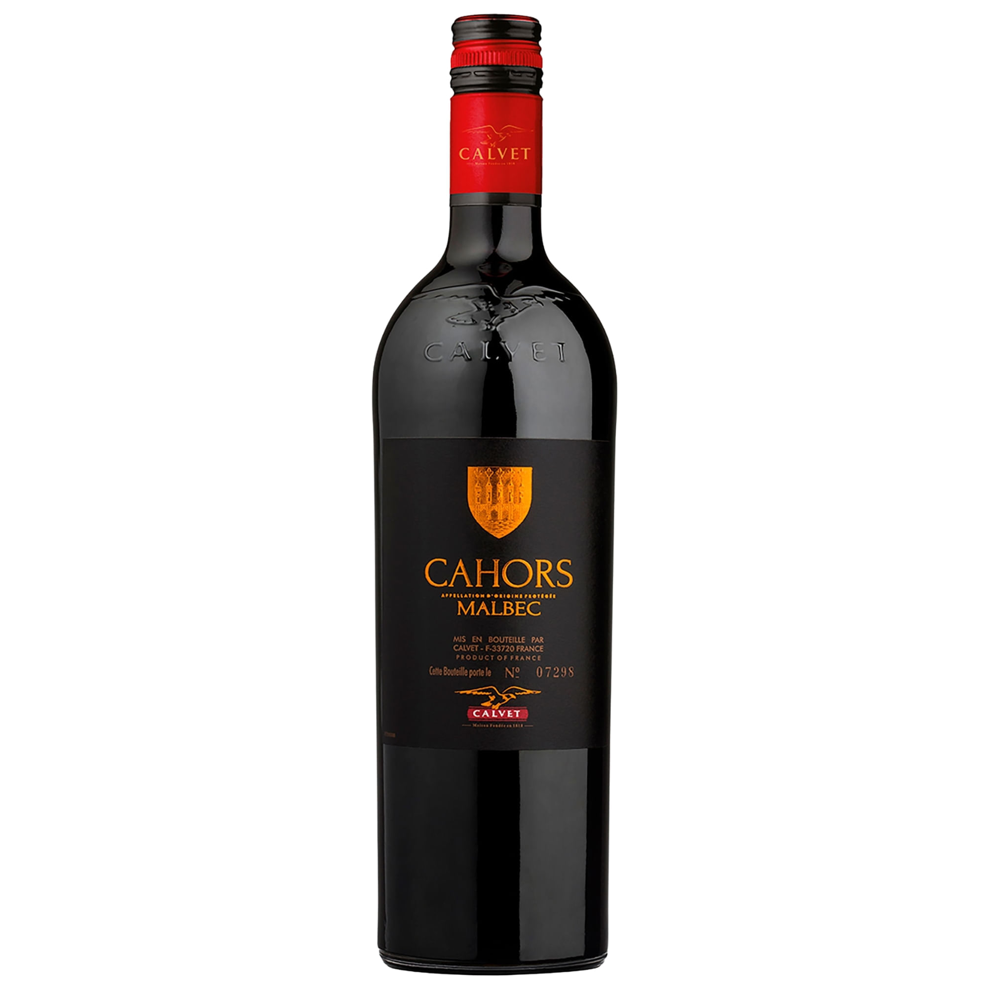 Vino Tinto CALVET Cahors Malbec Botella 750ml
