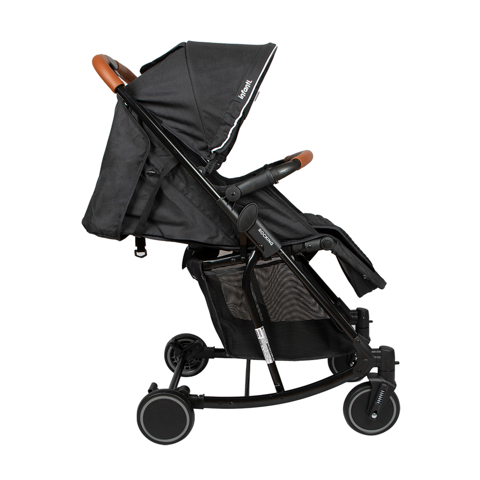 Coche Cuna Compacto INFANTI Rocking Blac