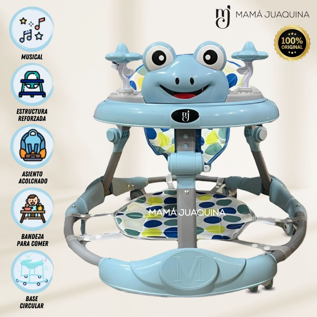 Andador Plegable «HI RENE» Celeste