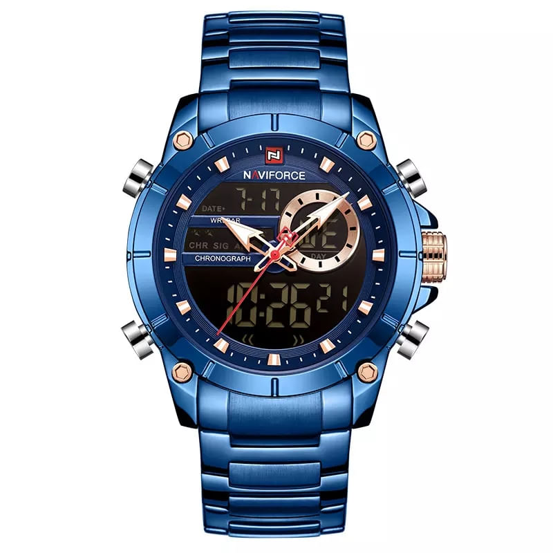 Reloj Naviforce Acero Azul NAV-19