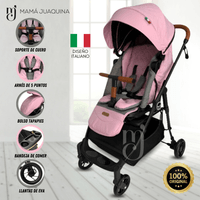 COCHE CUNA «FELICI AMORE» ROSA