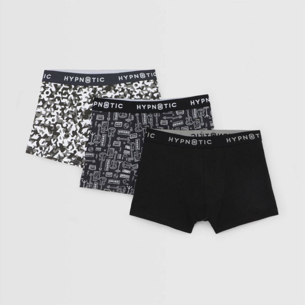 Boxers Pack X 3 Hypnotic Print Combo 3 Hombre Hombre
