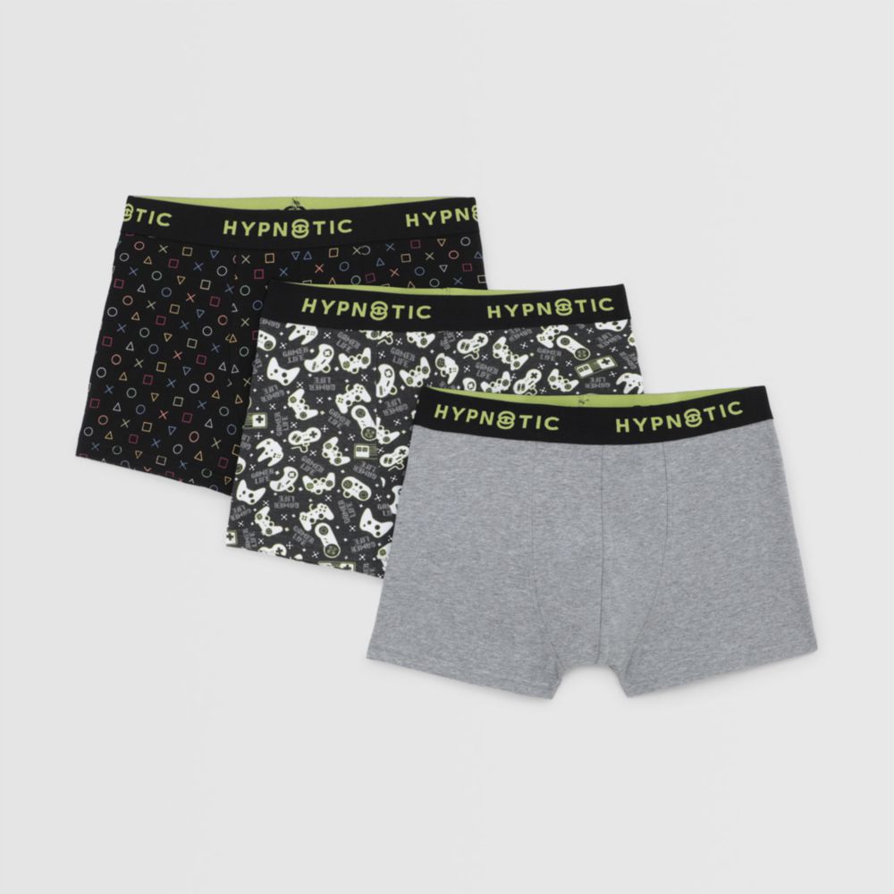 Boxers Pack X 3 Hypnotic Print Combo 4 Hombre Hombre