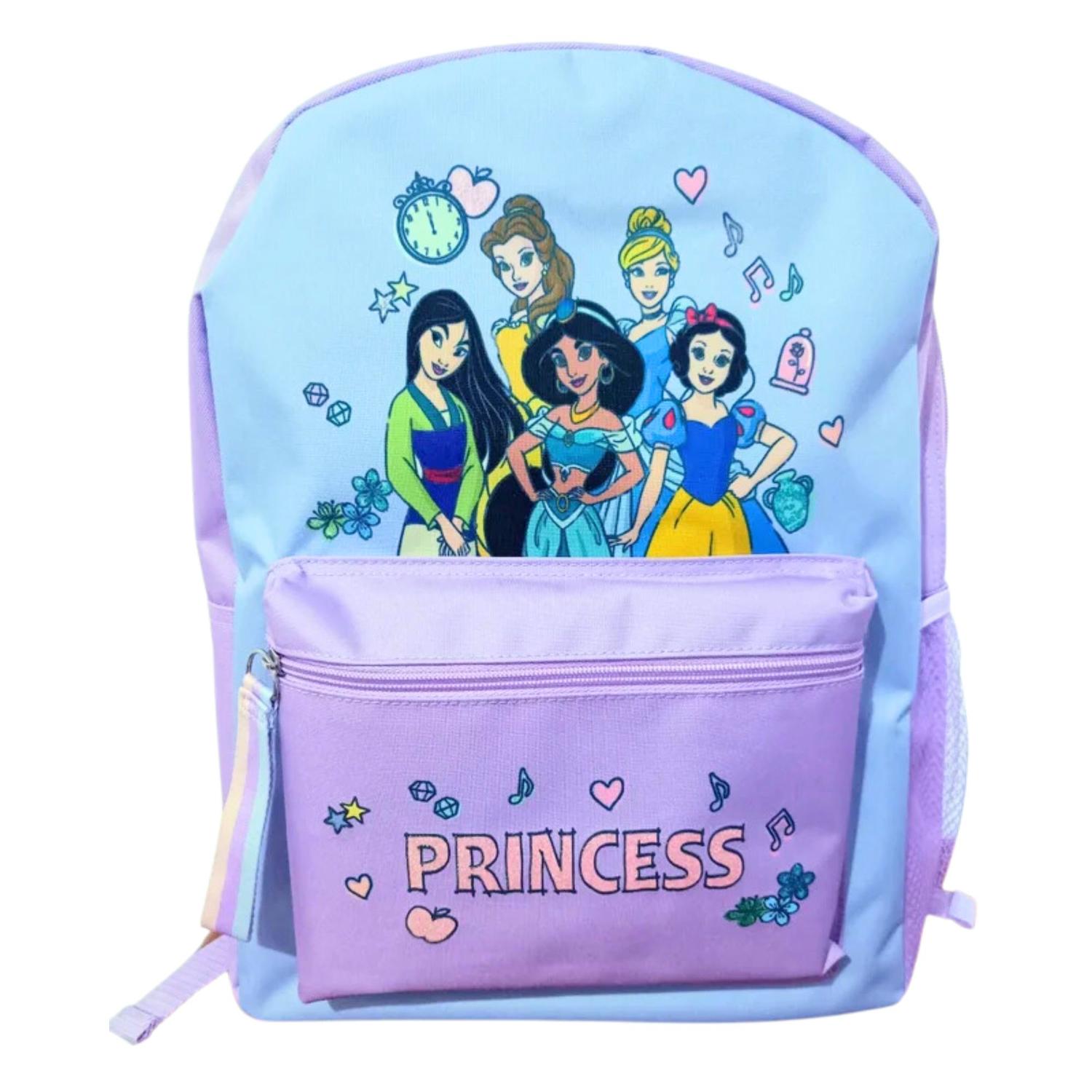 Mochila Escolar Princess Disney