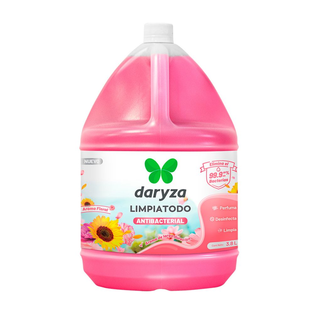 Limpiatodo Antibacterial Daryza Floral 1gl