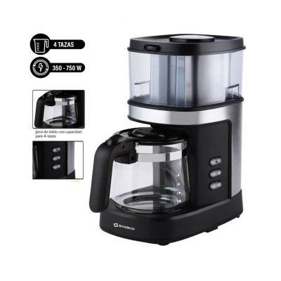 Imaco Cafetera Con Moledor de Café ICMG4070 750W