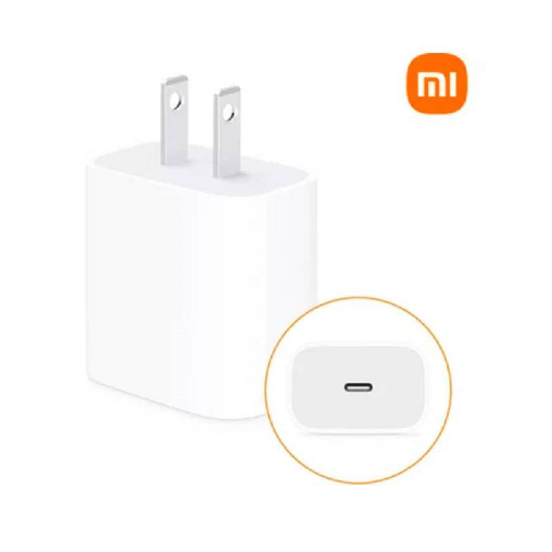 Cargador Xiaomi 20 w con cable C a Lightning original