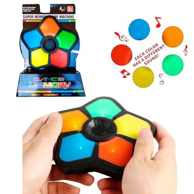 Juego de Memoria Secuency de Bolsillo con Luz y Sonido