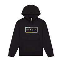 Polera Con Capucha Hurley Hombre Negro - Talla S