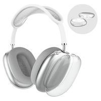 CASE FUNDA DE SILICONA PARA AIRPODS MAX - ""TRANSPARENTE""