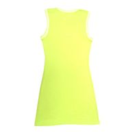 Vestido Ajustado Sin Mangas Tommy Jeans Verde - Talla M