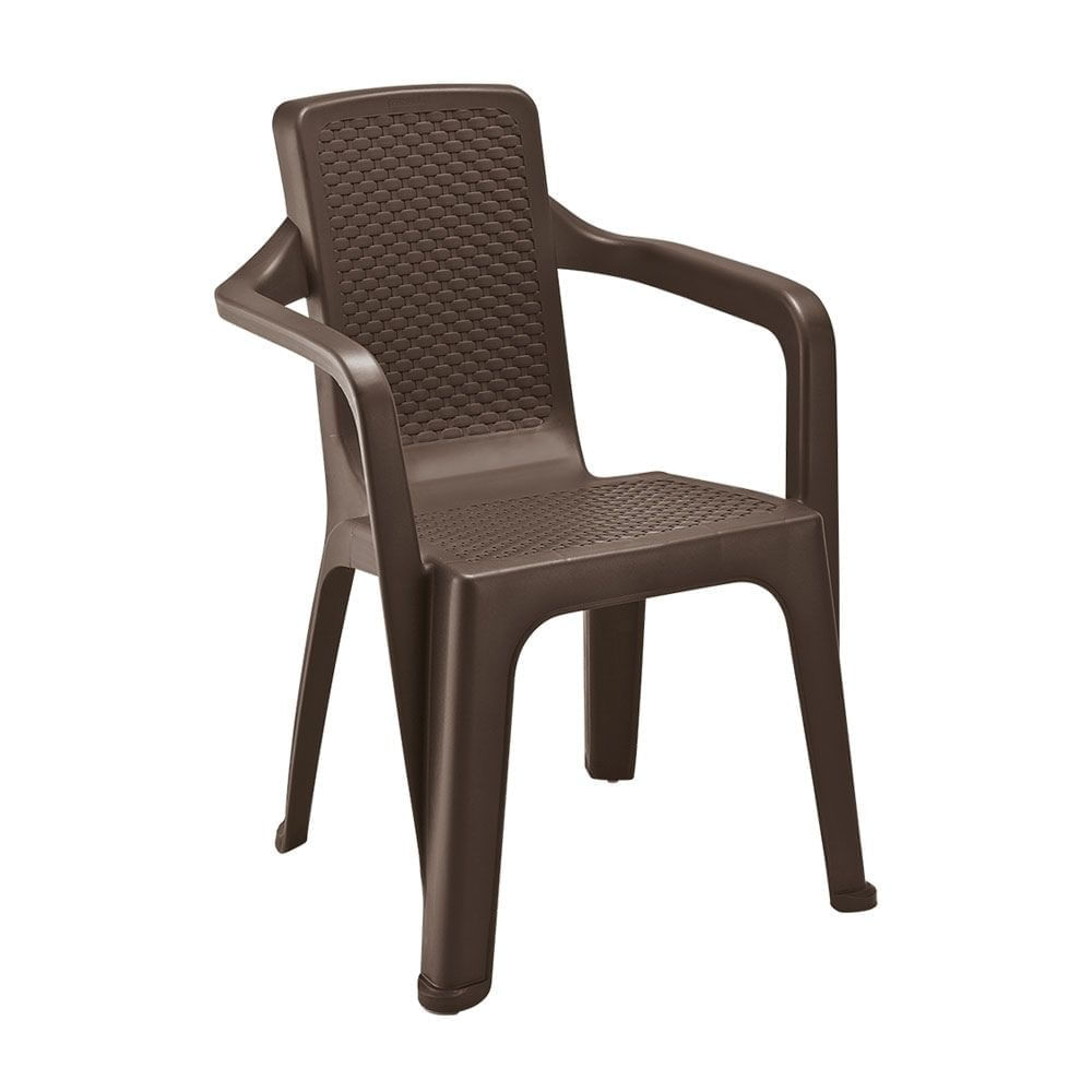 Silla de Terraza Eterna con brazos Wengue Rimax