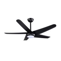 Ventilador de Techo led Orange Berlín 52"" 5 Aspas Negro