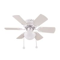 Ventilador de Techo Orange Atenas 30"" 6 Aspas 1 Luz Blanco