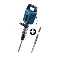 COMBO Martillo Demoledor 1750W GSH 14 C Ml Bosch + Cincel hexagonal Punta Hex-22 400mm Bosch