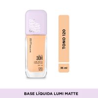 Base Maybelline Superstay Lumi Matte Tono 120 35Ml