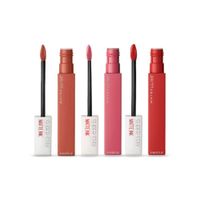 Tripack Maybelline New York Labiales Matte Ink Amazonian + Ruler + Lover