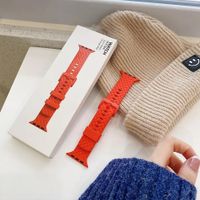 Correa Para Apple Watch 42-44-45-49 /NARANJA/