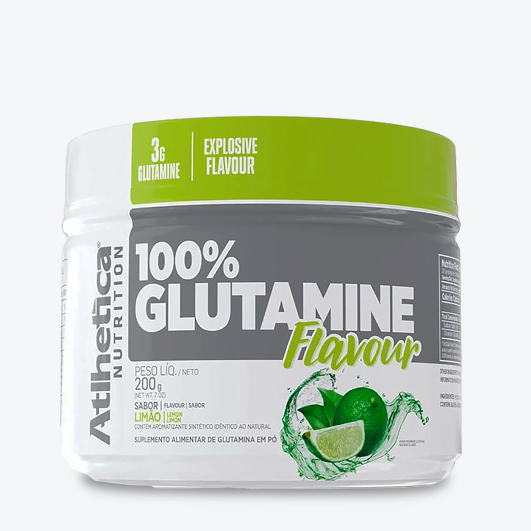 Best 100% Glutamine Flavour Limao 200gr